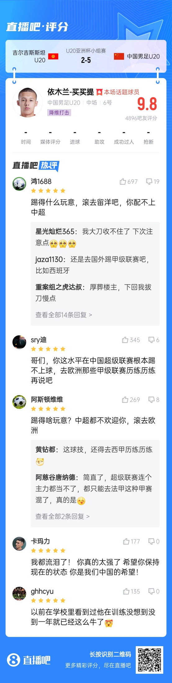  依木蘭這場(chǎng)多少妙傳了？毛偉杰回傳+依木蘭直塞“調(diào)虎離山”