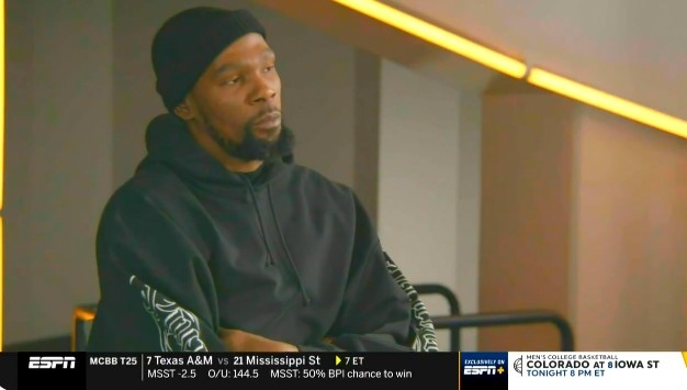  還打多久退役？KD：目前無法預(yù)測終點 可能會發(fā)生也可能不會