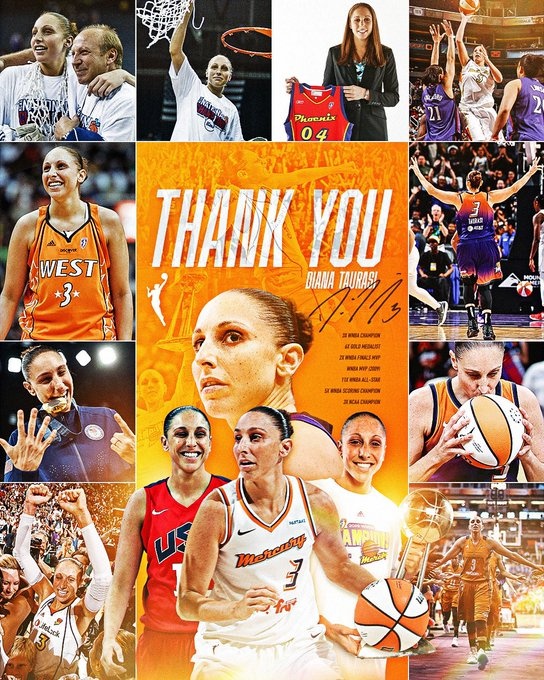  傳奇落幕！WNBA巨星陶樂西宣布退役 結(jié)束20年職業(yè)生涯