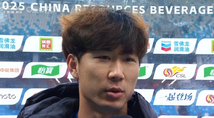  張昱杰：能取得進球幫助球隊獲勝很開心，還需提高自己回報大家