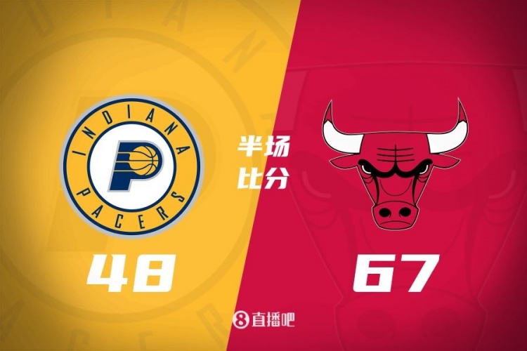  基迪21+5 懷特16分 特納15分 公牛次節(jié)轟40分&半場領先步行者19分