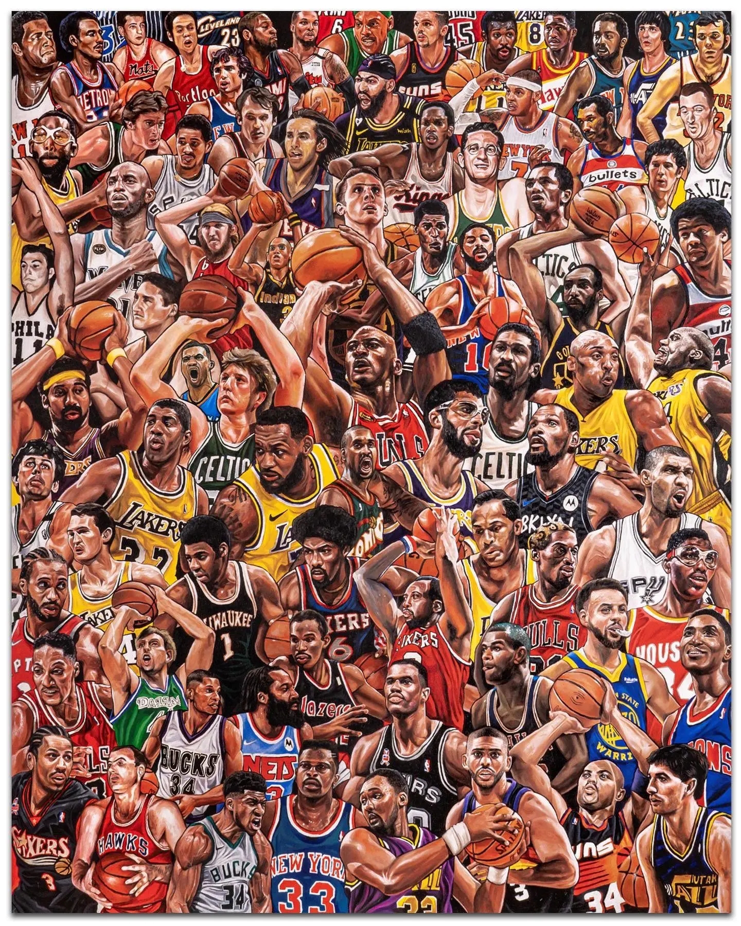  你是因?yàn)槟膫€(gè)球星或哪場(chǎng)比賽愛上的NBA？