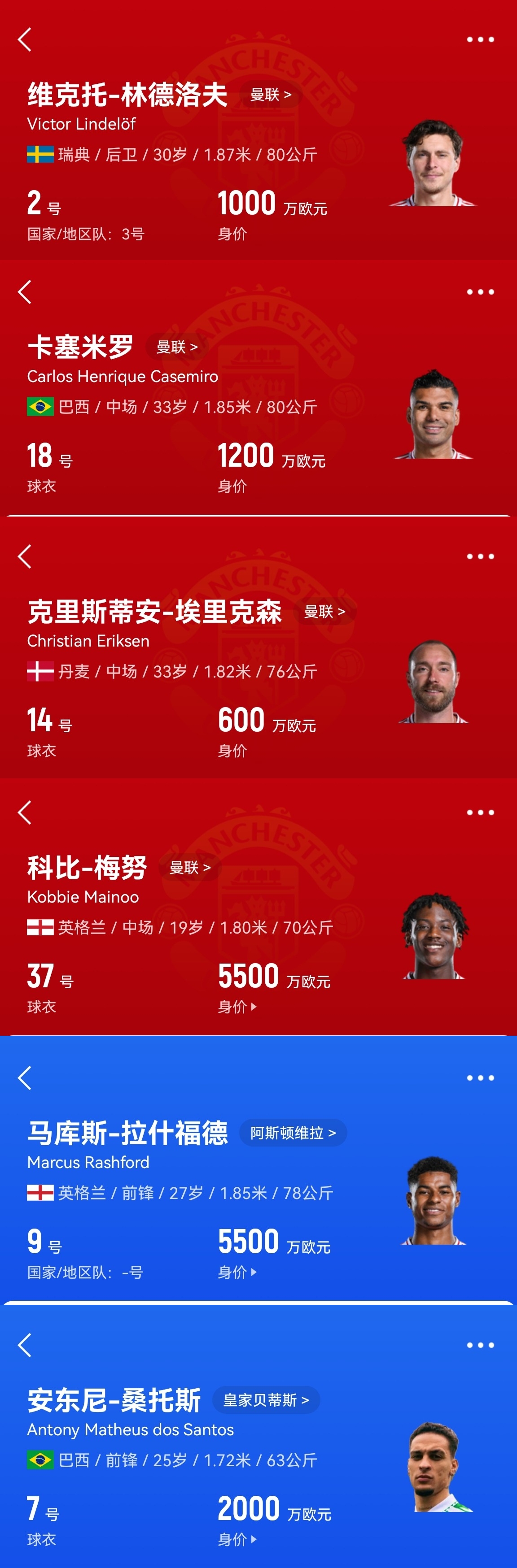 買誰說話！記者：曼聯套現拉什福德梅努等人，有信心投資頂級轉會