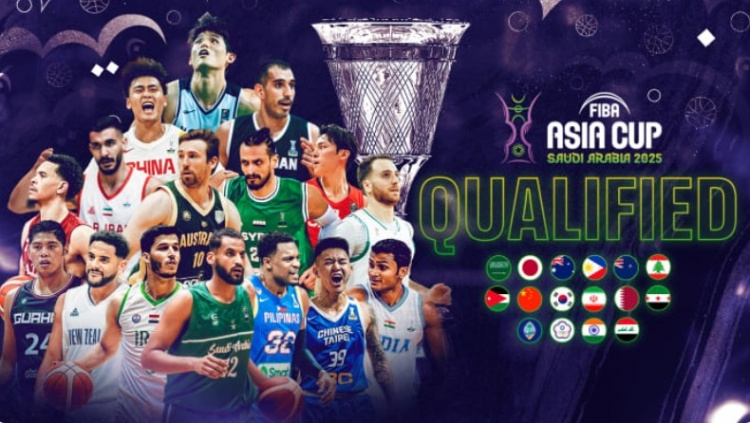  8月在沙特舉辦！FIBA官網(wǎng)：男籃亞洲杯抽簽儀式將在下月8號舉行